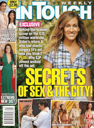 Illustration for article titled This Week In Tabloids: SATC 2 Spoilers & James Franco's Homoerotic Film